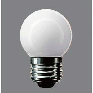 �p�i�\�j�b�N �y��i����8000���ԁz���ۓd�� E26���� G�^�C�v 7W 40mm�a �z���C�g 100V2C-L/1P