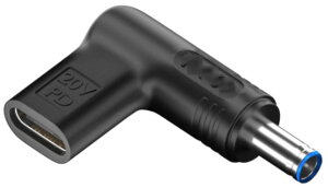 Type-C�ϊ��yHP�z 4.5×3.0mm(20V)�m�[�gPC 100W�Ή� USBPD�ϊ��A�_�v�^�[ DC�d�� �g���K�[�v���O USB�^�C�vC DC�v���O ���s��(ID�[�q)�m�[�g�p�\�R��