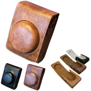 YOSHICA �J�����P�[�X VLOGCAM ZV-1 / ZV-1F / ZV-1II ���g�� ���U�[ �P�[�X �J���� �o�b�O ZV1 �y�� ������� �Ռ��z�� ���h�~ �V�����_�[�X�g���b�v�t��