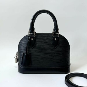 LOUIS VUITTON ルイヴィトン アルマBB エピ 2way ハンドバッグ レザー ノワール M40862 ICタグ