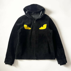 FENDI�@�t�F���f�B�@���o�[�V�u���@���U�[�W���P�b�g�@���[�g���R�[�g�@�����X�^�[�@���U�[�@�u���b�N�@50�T�C�Y�@L�`LL�����@�����Y�@ FME131 A6UZ