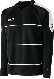 GAVIC（ガビック） AKウォーミングトップ　ブラック　黒/ホワイト　白 トレーニングウェア　スポーツ　サッカー　フットサル　ランニング　プレゼント　ギフト