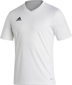 adidas（アディダス） サッカープラクティスシャツENTRADA22ジャージーホワイト　白 (adj-zg486-hc5071) サッカー ゲームシャツ　ユニフォーム・パンツ　プレゼント　ギフト