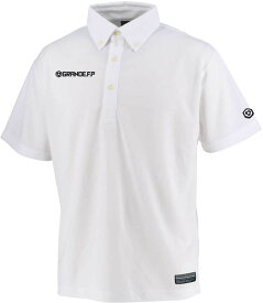 GRANDE（グランデ） GRANDE．F．Pグランデ・エフ・ピーSTANDARD．B．D．ポロシャツホワイト　白/ブラック　黒 (hrn-gfph20008-0109) ポロシャツ サッカー フットサル　プレゼント　ギフト