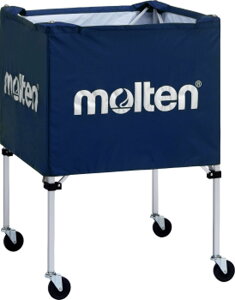 モルテン（Molten） ボールカゴ折りたたみ式ボールカゴ屋外用ネイビー (mt-bk0022n-) 器具・備品 学校機器　小学校　中学校　体育用具