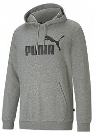PUMA（プーマ）　ESSビッグロゴフーディースウェットMEDIUMGRYH　(pj-588709-03) スウェット・トレーナー スポーツ用品　プレゼント　ギフト