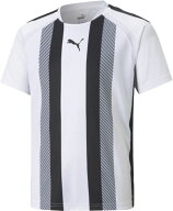 PUMA（プーマ）　TEAMLIGAストライプゲームシャツJR　ジュニア　子供用　ホワイト　白-PU　(pj-705147-04…