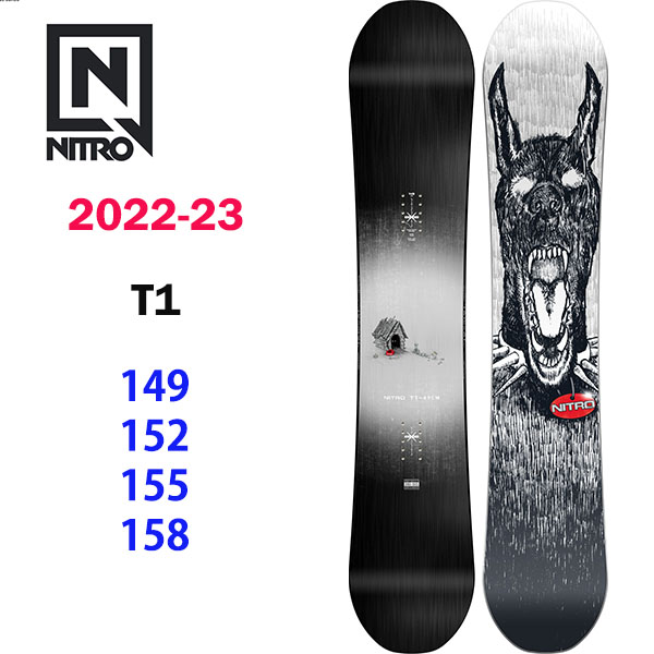 ナイトロ NITRO T1 152 スノーボード-