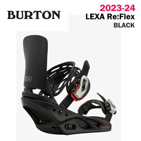 23-24 BURTON SNOWBOARD BINDING Women's Lexa Re:Flex BLACK 2024 バートン スノーボードバインディング レディース ブラック 正規品