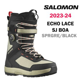 23-24 SALOMON SNOWBOARDBOOTS ECHO LACE SJ BOA 2024 サロモン スノーボードブーツ エコーレース SJ BOA 正規品 送料無料 L47325900