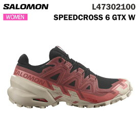 サロモン トレランシューズ レディース SPEEDCROSS 6 GTX W L47302100 トレイルランニング salomon 正規品 送料無料