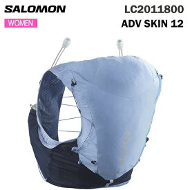 サロモン トレラン 女性用ランニングベスト（フラスク付） ウィメンズ ADV SKIN 12 LC2011800トレイルランニング salomon 正規品