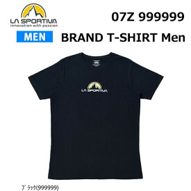 スポルティバ LA SPORTIVA トレランアパレル BRAND T-SHIRT Men 07Z ブラック Tシャツ 半袖 アウトドア 正規品