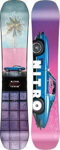 24-25 NITRO SNOWBOARD CHEAP THRILLS 2025 iCg Xm[{[h `[vX 148 152 Ki 