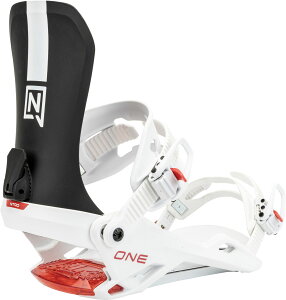 24-25 NITRO SNOWBOARD BINDING ONE BLACK/WHITE/RED 2024 iCg Xm[{[hoCfBO  ubN/zCg/bh Ki 