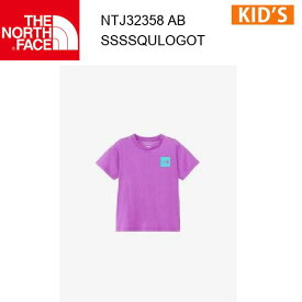 【メール便】24ss ノースフェイス ショートスリーブスモールスクエアロゴティー キッズ S/S Small Square Logo Tee NTJ32358 カラー AB THE NORTH FACE 正規品