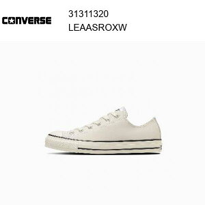 24ss �R���o�[�X converse LEATHER ALL STAR R OX / ���U�[ �I�[���X�^�[ �A�[�� OX �z���C�g ���K�i