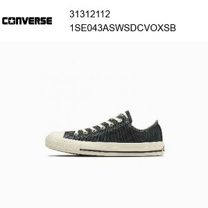 24ss �R���o�[�X converse ALL STAR WASHEDCANVAS OX / �I�[���X�^�[�@�E�H�b�V���h�L�����o�X�@OX �X���[�L�[�u���b�N ���K�i