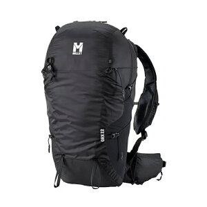 26ss MILLET GRX 22 mis01303 �~���[ �J���[ BLACK�@�g���b�L���O �n�C�L���O �o�R �o�b�O�p�b�N ���K�i