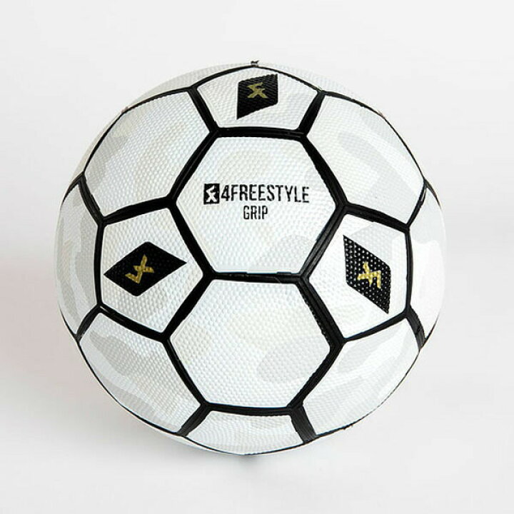 楽天市場 4freestyle 日本正規取扱店 4フリースタイル フットボール Grip White Camoflage Ball グリップ ホワイトカモフラージュボール フリースタイル用 4号 5号 正規品 スポーツショップアラジン