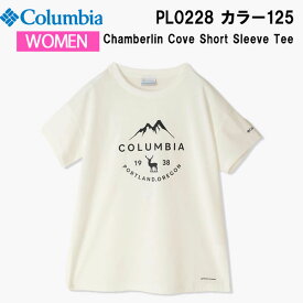 【メール便】24ss コロンビア Columbia ウィメンズチェンブリンコー ショートスリーブ Tシャツ レディース PL0228 カラー125 Columbia 正規品