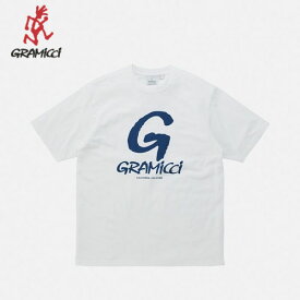 【メール便】24ss グラミチ G-LOGO TEE GロゴTシャツ メンズ G4SU-T098 カラー WHITE GRAMICCI 正規品 送料無料