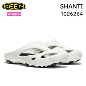 KEEN キーン シャンティ サンダル レディース ウィメンズ SHANTI White/Black 1026264 キャンプ オフィス ガーデニング シューズ 正規品