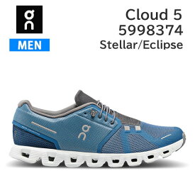 ON オン ランニングシューズ メンズ Cloud5 5998374 カラー Stellar/Eclipse クラウド5 スニーカー ロードランニング 正規品