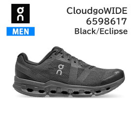 ON オン シューズ ランニング メンズ Cloudgo Wide 6598617 カラーBlack/Eclipse クラウドゴー ワイド ロードランニング 正規品