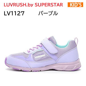 23ss ���u���b�V�� �o�C �X�[�p�[�X�^�[ LUVRUSH. by SUPERSTAR LV 1127 �p�[�v�� �L�b�Y �W���j�A �V���[�Y �X�N�[�� �X�j�[�J�[ �K�[���Y ���̎q ���K�i
