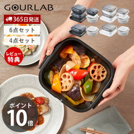 【365日出荷&当店限定特典付】レンジ調理 レンジ グルラボプラス アドバンス スタンダード 6点 4点 セット 電子レンジ 調理器 容器 レンチン ご飯 調理 器具 スチーマー 保存 食洗機対応 日本製 GLBADV GLBSTD 岩谷マテリアル