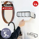 【365日出荷&当店限定特典付】ren ペーパータオルホルダー ペーパータオル入れ 壁面収納 壁面 棚 飾り棚 ラック おしゃれ 鉄 アイアン 洗面所 キッチン インテリア ブラック トイレ シンプル DIY L2091 アクシス axcis