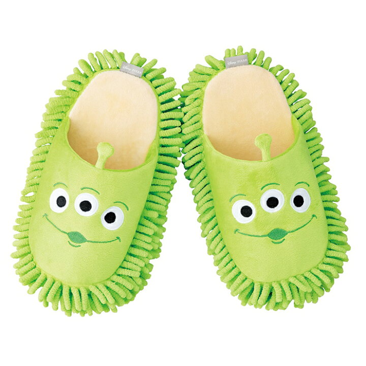 楽天市場 レビュー特典付 モップスリッパ 洗える ルームシューズ スリッパ かわいい お掃除スリッパ モップ マイクロファイバー 掃除グッズ Disney ディズニー ミッキー ミニー プーさん チップ デール チェシャ猫 エイリアン ヤマソロ公式 A La Mode