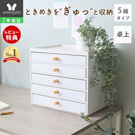 【LINE追加300円クーポン】卓上 小物入れ 引き出し 木製 A4 収納 レターケース プリント収納 机上 おしゃれ ホワイト 木目 ナチュラル 書類整理 チェスト プリント整理 書類ケース 卓上収納 小物収納 5段 5杯 luster ラスター
