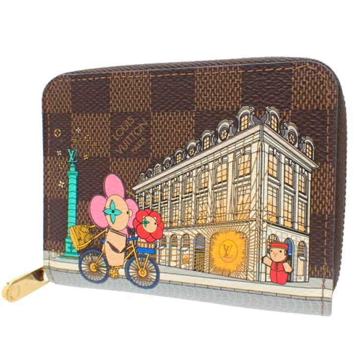 楽天市場】LOUIS VUITTON(ルイ・ヴィトン) ダミエ・エベヌ ジッピー 