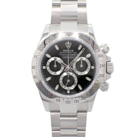 【保証書付】 ロレックス 116520 デイトナ ランダム番 自動巻き 腕時計 2011年8月購入 ブラック シルバー メンズ 40802090727 【中古】【アラモード】