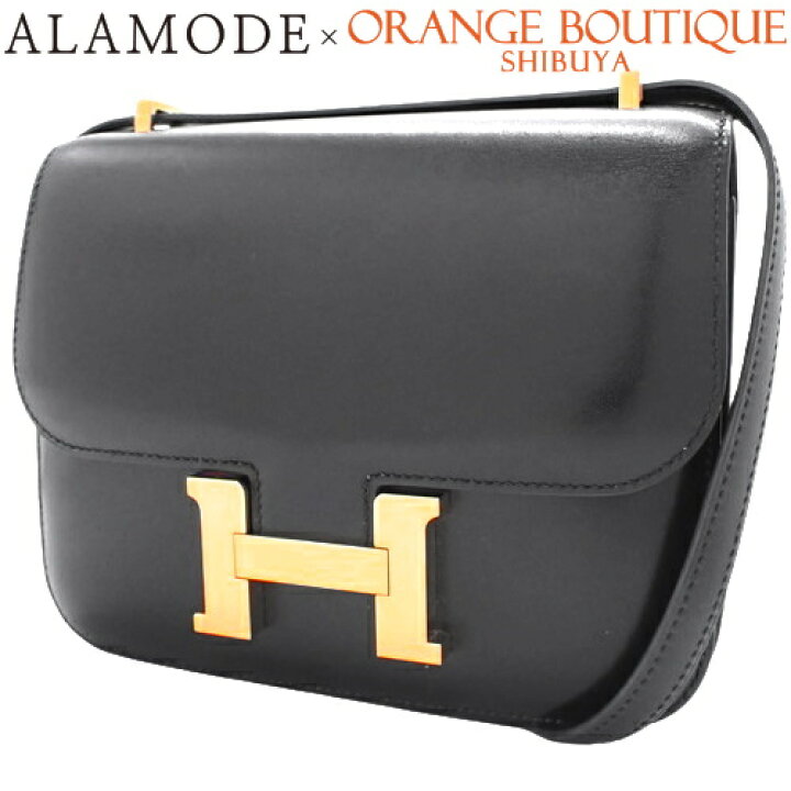 楽天市場】HERMES(エルメス) コンスタンス ミニ 3 ブラック黒 ボックス  