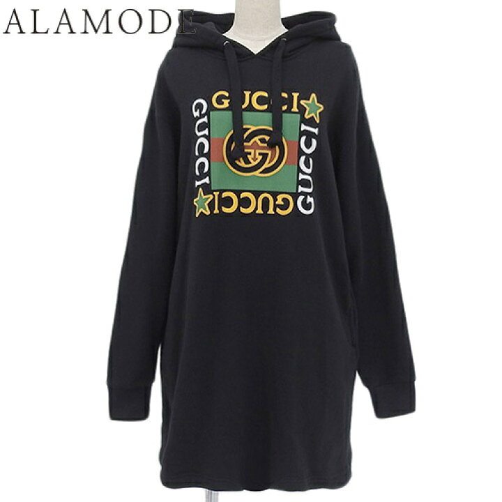 楽天市場】GUCCI(グッチ) ロゴプリント パーカーワンピース  