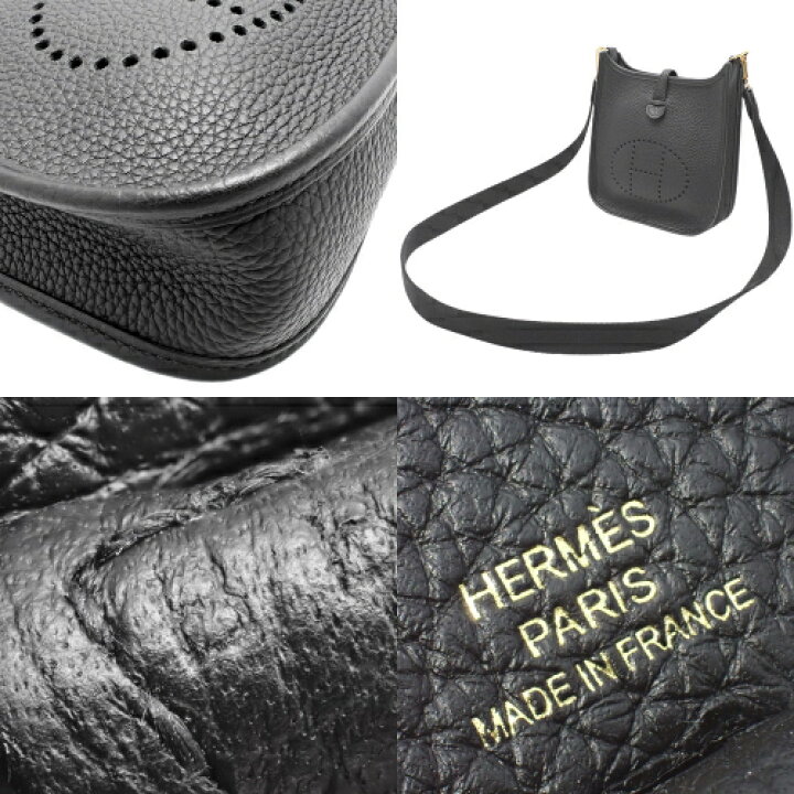 楽天市場】HERMES(エルメス) エブリン TPM ブラック黒 トリヨン 