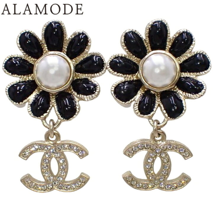 楽天市場】CHANEL(シャネル) ココマーク フラワー パール ピアス 