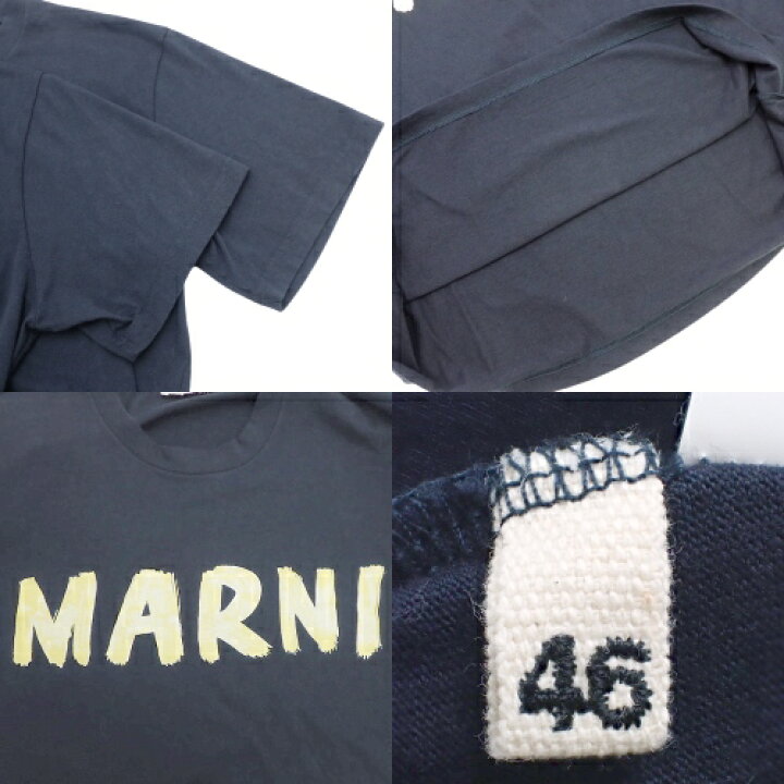 楽天市場】MARNI(マルニ) ペイント ロゴ Tシャツ トップス アパレル 