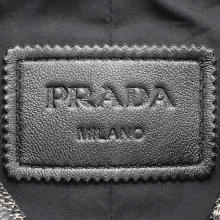 楽天市場】PRADA(プラダ) レザー ジャケット アウター アパレル 