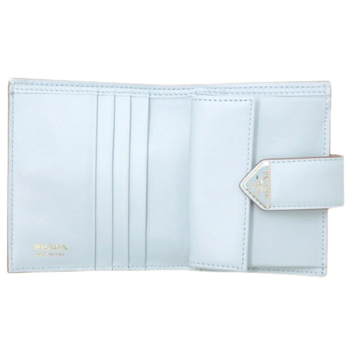 楽天市場】PRADA(プラダ) サフィアーノタブ 折り財布 コンパクト財布  