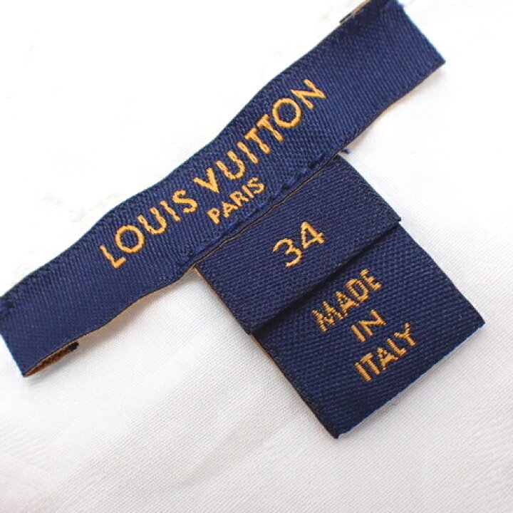 楽天市場】LOUIS VUITTON(ルイ・ヴィトン) モノグラム フリル ブラウス 
