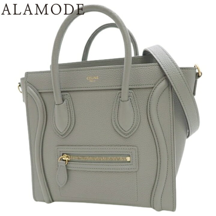 楽天市場】CELINE(セリーヌ) ラゲージ ナノショッパー ハンドバッグ 