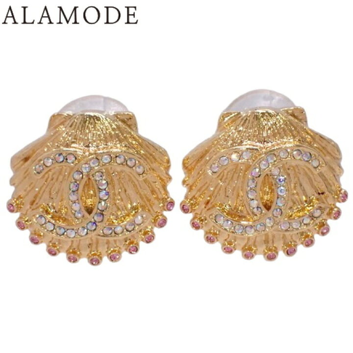 楽天市場】CHANEL(シャネル) ココマーク イヤリング メタル(GP  