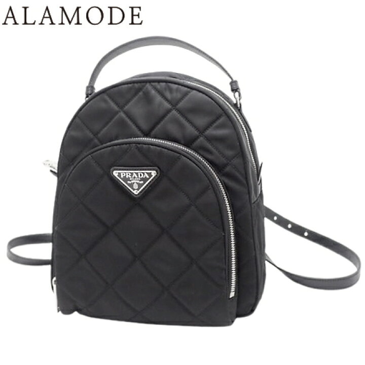 楽天市場】PRADA(プラダ) キルティング バックパック リュック・バック  