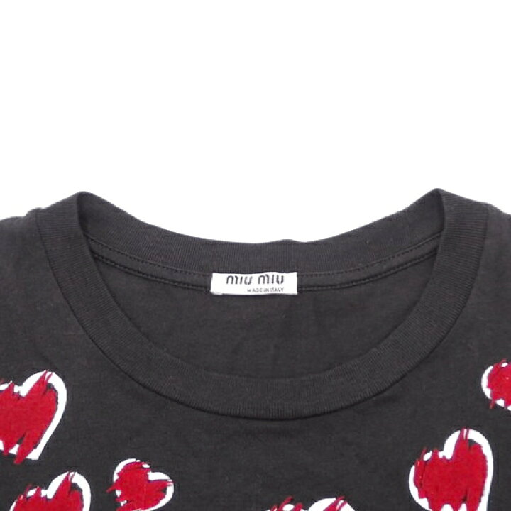 楽天市場】MIUMIU(ミュウミュウ) ハート Tシャツ トップス アパレル 