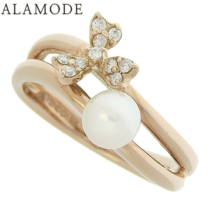 楽天市場】VENDOME AOYAMA(ヴァンドーム青山) パール ダイヤリング K18 