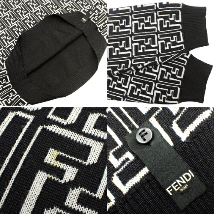 楽天市場】FENDI(フェンディ) ズッカ柄 ニット トップス アパレル  